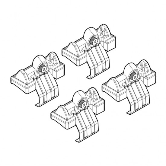 AMC-N21014 - ΑΚΡΑ ΓΙΑ ΜΠΑΡΕΣ NORDRIVE ΓΙΑ HONDA HR-V 3D/5D 01/99-12/05 KIT ΑΚΡΑ ΓΙΑ ΜΠΑΡΕΣ NORDRIVE ΓΙΑ HONDA HR-V 3D/5D 01/99-12/05 KIT