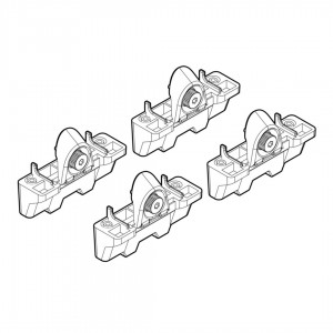 ΑΚΡΑ ΓΙΑ ΜΠΑΡΕΣ NORDRIVE ΓΙΑ HONDA CR-V 04/02-12/06 KIT