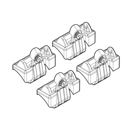 AMC-N21024 - ΑΚΡΑ ΓΙΑ ΜΠΑΡΕΣ NORDRIVE ΓΙΑ VW POLO 3D/5D 11/01-08/09 KIT ΑΚΡΑ ΓΙΑ ΜΠΑΡΕΣ NORDRIVE ΓΙΑ VW POLO 3D/5D 11/01-08/09 KIT