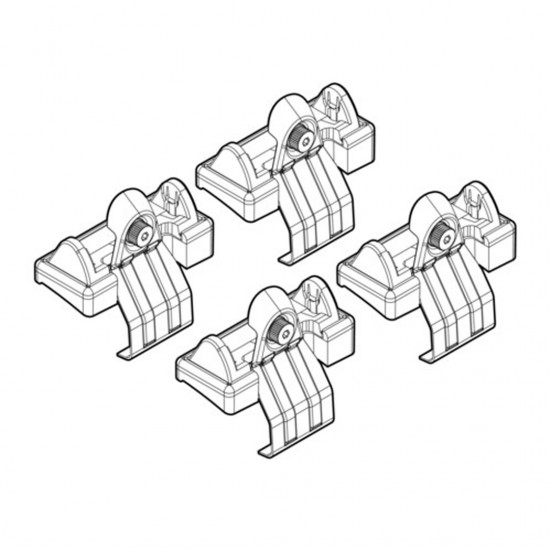 AMC-N21025 - ΑΚΡΑ ΓΙΑ ΜΠΑΡΕΣ NORDRIVE ΓΙΑ BMW ΣΕΙΡΑ 5 E60 07/03-12/09 KIT ΑΚΡΑ ΓΙΑ ΜΠΑΡΕΣ NORDRIVE ΓΙΑ BMW ΣΕΙΡΑ 5 E60 07/03-12/09 KIT