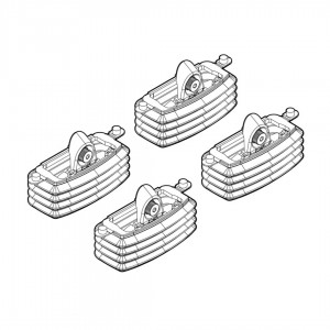 ΑΚΡΑ ΓΙΑ ΜΠΑΡΕΣ NORDRIVE ΓΙΑ SEAT LEON 03/00-08/05 KIT