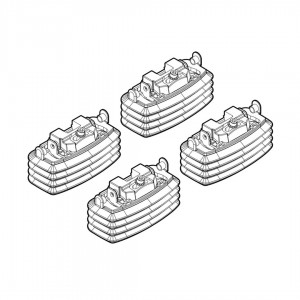 ΑΚΡΑ ΓΙΑ ΜΠΑΡΕΣ NORDRIVE ΓΙΑ MERCEDES A-CLASS W169 3D/5D 9/04-4/10 KIT