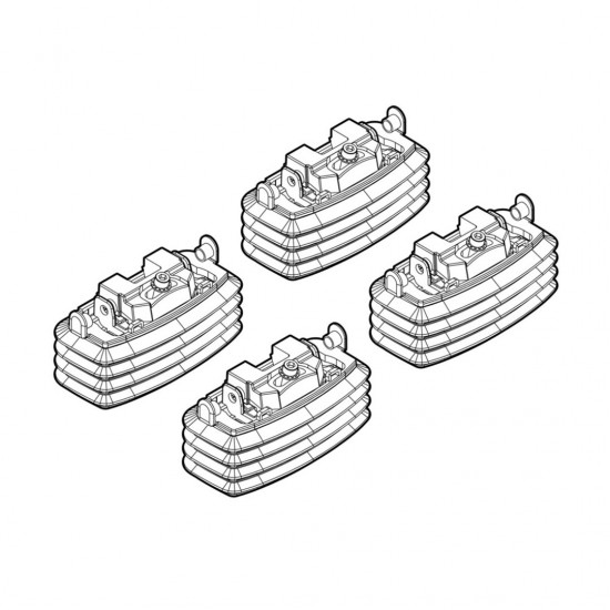 AMC-N21044 - ΑΚΡΑ ΓΙΑ ΜΠΑΡΕΣ NORDRIVE ΓΙΑ FORD FOCUS 3D/5D 02/05-02/11 KIT ΑΚΡΑ ΓΙΑ ΜΠΑΡΕΣ NORDRIVE ΓΙΑ FORD FOCUS 3D/5D 02/05-02/11 KIT