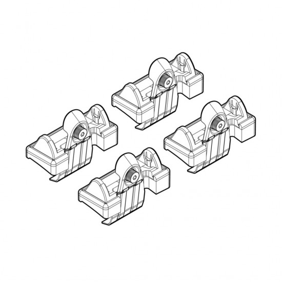 AMC-N21045 - ΑΚΡΑ ΓΙΑ ΜΠΑΡΕΣ NORDRIVE ΓΙΑ SEAT ALTEA 04/04+ KIT ΑΚΡΑ ΓΙΑ ΜΠΑΡΕΣ NORDRIVE ΓΙΑ SEAT ALTEA 04/04+ KIT