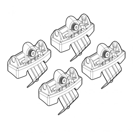 AMC-N21104 - ΑΚΡΑ ΓΙΑ ΜΠΑΡΕΣ NORDRIVE ΓΙΑ LANCIA DELTA 6/08+ KIT ΑΚΡΑ ΓΙΑ ΜΠΑΡΕΣ NORDRIVE ΓΙΑ LANCIA DELTA 6/08+ KIT