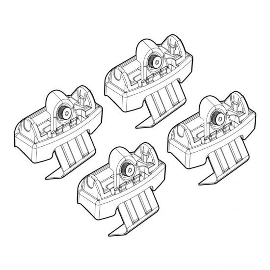 AMC-N21117 - ΑΚΡΑ ΓΙΑ ΜΠΑΡΕΣ NORDRIVE ΓΙΑ FORD FOCUS 03/11+ KIT ΑΚΡΑ ΓΙΑ ΜΠΑΡΕΣ NORDRIVE ΓΙΑ FORD FOCUS 03/11+ KIT