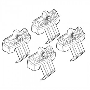ΑΚΡΑ ΓΙΑ ΜΠΑΡΕΣ NORDRIVE ΓΙΑ VW GOLF 7 5D 11/12+ KIT