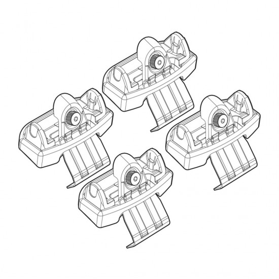 AMC-N21131 - ΑΚΡΑ ΓΙΑ ΜΠΑΡΕΣ NORDRIVE ΓΙΑ NISSAN JUKE 10/10+ KIT ΑΚΡΑ ΓΙΑ ΜΠΑΡΕΣ NORDRIVE ΓΙΑ NISSAN JUKE 10/10+ KIT