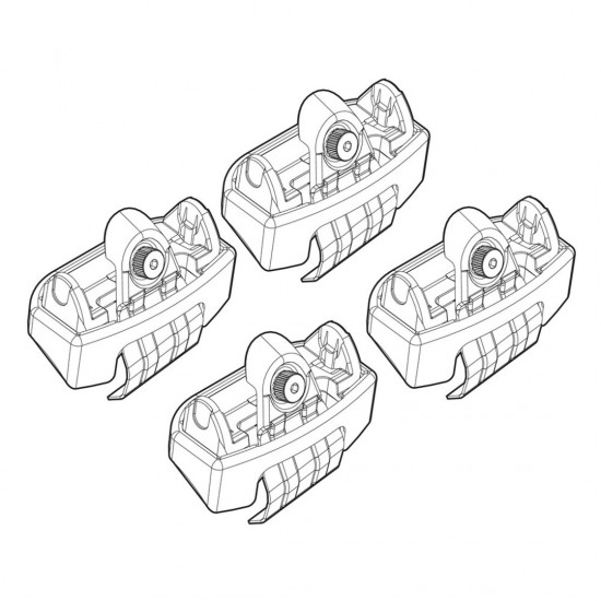 AMC-N21141 - ΑΚΡΑ ΓΙΑ ΜΠΑΡΕΣ NORDRIVE ΓΙΑ FORD FIESTA 3D/5D 09/08-17 KIT ΑΚΡΑ ΓΙΑ ΜΠΑΡΕΣ NORDRIVE ΓΙΑ FORD FIESTA 3D/5D 09/08-17 KIT