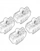 AMC-N21141 - ΑΚΡΑ ΓΙΑ ΜΠΑΡΕΣ NORDRIVE ΓΙΑ FORD FIESTA 3D/5D 09/08-17 KIT ΑΚΡΑ ΓΙΑ ΜΠΑΡΕΣ NORDRIVE ΓΙΑ FORD FIESTA 3D/5D 09/08-17 KIT