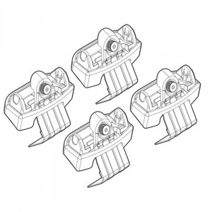 ΑΚΡΑ ΓΙΑ ΜΠΑΡΕΣ NORDRIVE ΓΙΑ CITROEN C4 PICASSO 6/13+ KIT