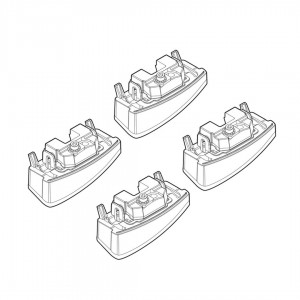 ΑΚΡΑ ΓΙΑ ΜΠΑΡΕΣ NORDRIVE ΓΙΑ FIAT PANDA 2/12+ KIT