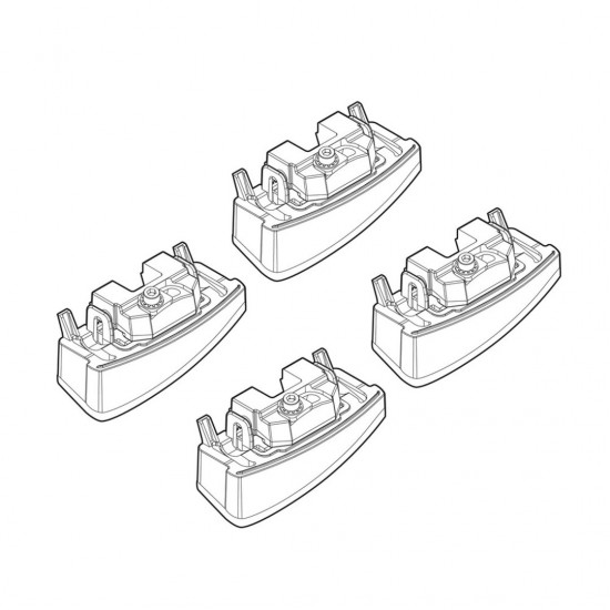 AMC-N21159 - ΑΚΡΑ ΓΙΑ ΜΠΑΡΕΣ NORDRIVE ΓΙΑ FIAT PANDA 2/12+ KIT ΑΚΡΑ ΓΙΑ ΜΠΑΡΕΣ NORDRIVE ΓΙΑ FIAT PANDA 2/12+ KIT