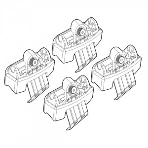 ΑΚΡΑ ΓΙΑ ΜΠΑΡΕΣ NORDRIVE ΓΙΑ NISSAN QASHQAI 02/14+ KIT