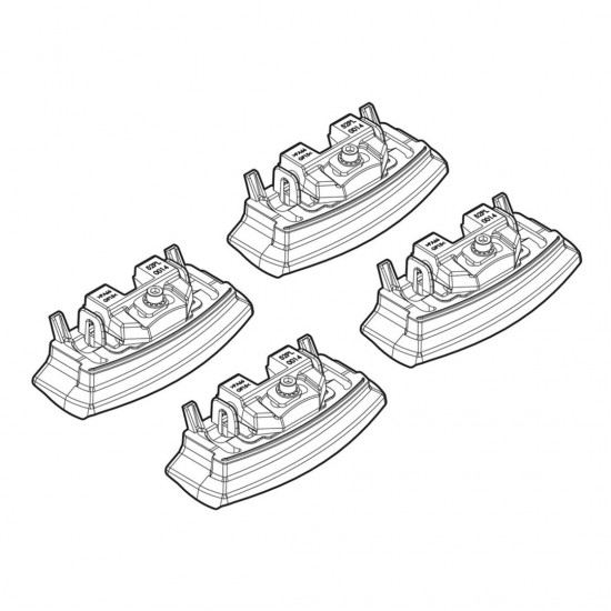 AMC-N21174 - ΑΚΡΑ ΓΙΑ ΜΠΑΡΕΣ NORDRIVE ΓΙΑ HYUNDAI i20 3D/5D 11/14+ KIT ΑΚΡΑ ΓΙΑ ΜΠΑΡΕΣ NORDRIVE ΓΙΑ HYUNDAI i20 3D/5D 11/14+ KIT