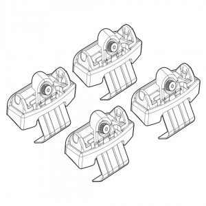 ΑΚΡΑ ΓΙΑ ΜΠΑΡΕΣ NORDRIVE ΓΙΑ RENAULT ESPACE 05/15+  KIT