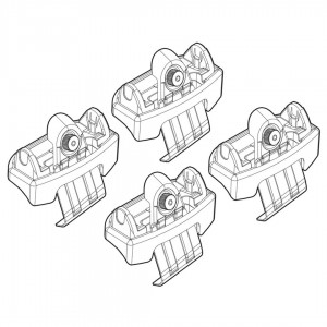 ΑΚΡΑ ΓΙΑ ΜΠΑΡΕΣ NORDRIVE ΓΙΑ HONDA CR-V 10/12+ KIT