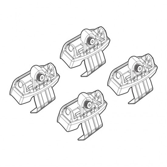 AMC-N21219 - ΑΚΡΑ ΓΙΑ ΜΠΑΡΕΣ NORDRIVE ΓΙΑ AUDI A5 SPORTBACK 09/16+ KIT ΑΚΡΑ ΓΙΑ ΜΠΑΡΕΣ NORDRIVE ΓΙΑ AUDI A5 SPORTBACK 09/16+ KIT