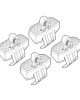 AMC-L.N21241 - ΑΚΡΑ ΓΙΑ ΜΠΑΡΕΣ NORDRIVE ΓΙΑ MAZDA CX-30 09/2019+ - 4 TEM. ΑΚΡΑ ΓΙΑ ΜΠΑΡΕΣ NORDRIVE ΓΙΑ MAZDA CX-30 09/2019+ - 4 TEM.