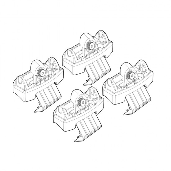 AMC-N21259 - ΑΚΡΑ ΓΙΑ ΜΠΑΡΕΣ NORDRIVE ΓΙΑ ABARTH / FIAT 500E 3D 05/2023+ - 4 τεμ. ΑΚΡΑ ΓΙΑ ΜΠΑΡΕΣ NORDRIVE ΓΙΑ ABARTH / FIAT 500E 3D 05/2023+ - 4 τεμ.