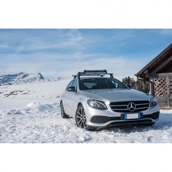 ΒΑΣΗ ΣΚΙ ΟΡΟΦΗΣ 6 ΖΕΥΓΑΡΙΑ ΣΚΙ /4 SNOWBOARD ΑΛΟΥΜΙΝΙΟΥ ΜΕ ΚΛΕΙΔΙ NORDIC-KING 80cm