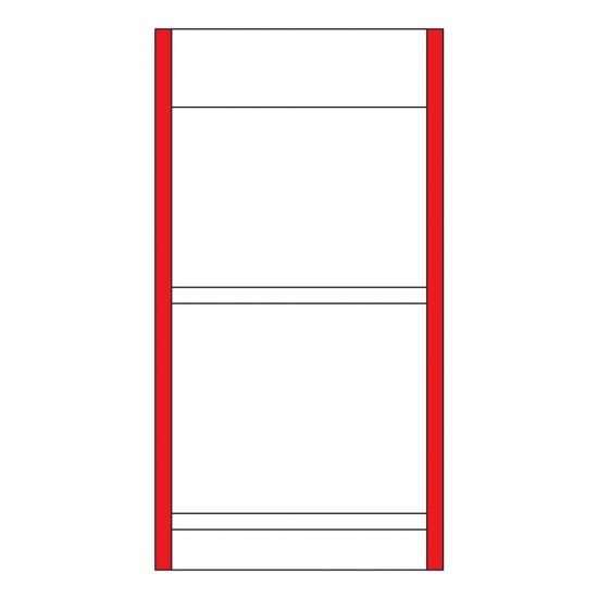 ΠΛΑΙΝΕΣ ΚΟΛΩΝΕΣ 210cm ΑΣΗΜΙ ΜΕΤΑΛΛΙΚΕΣ 2ΤΕΜ. ΓΙΑ ΣΤΑΝΤ TYPE J