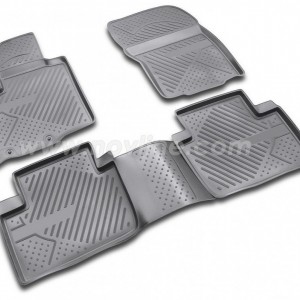 ΜΑΡΚΕ ΠΑΤΑΚΙΑ ΣΕ ΣΚΑΦΗ TPE ΛΑΣΤΙΧΟ ΓΙΑ CITROEN C2 3D 2003-2010  ΣΕ ΜΑΥΡΟ ΧΡΩΜΑ NOVLINE - 4 ΤΕΜ.