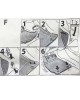 ΜΑΡΚΕ ΠΑΤΑΚΙΑ ΣΕ ΣΚΑΦΗ TPE ΛΑΣΤΙΧΟ ΓΙΑ TOYOTA IQ 03/2008+  ΣΕ ΜΠΕΖ ΧΡΩΜΑ NOVLINE - 3 ΤΕΜ.