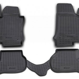 ΣΥΜΒΑΤΑ ΠΑΤΑΚΙΑ ΣΕ ΣΚΑΦΗ TPE ΛΑΣΤΙΧΟ ΓΙΑ VW GOLF 5 11/2003-10/2008  ΣΕ ΜΑΥΡΟ ΧΡΩΜΑ NOVLINE - 4 ΤΕΜ.