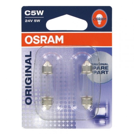 AMC-6423BLI2/OA - C5W 24V 5W SV8,5-8 11x35mm 2ΤΕΜ. C5W 24V 5W SV8,5-8 11x35mm 2ΤΕΜ.