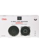 ΗΧΕΙΑ 2 ΔΡΟΜΩΝ 4inc 100mm ΣΤΡΟΓΓΥΛΑ 100W 86dB OSIO - 2 ΤΕΜ.
