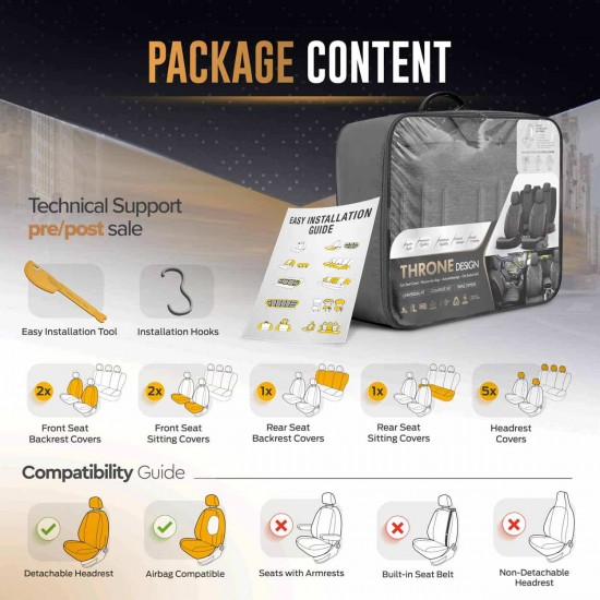 AMC-OT86755/AM - ΚΑΛΥΜΜΑΤΑ ΚΑΘΙΣΜΑΤΩΝ OTOM THRONE 102 SMOKED ΜΑΥΡΟ/ΓΚΡΙ ΛΙΝΟ & ΔΕΡΜΑΤΙΝΗ SET ΑΜΙΟ - 1 σετ. ΚΑΛΥΜΜΑΤΑ ΚΑΘΙΣΜΑΤΩΝ OTOM THRONE 102 SMOKED ΜΑΥΡΟ/ΓΚΡΙ ΛΙΝΟ & ΔΕΡΜΑΤΙΝΗ SET ΑΜΙΟ - 1 σετ.