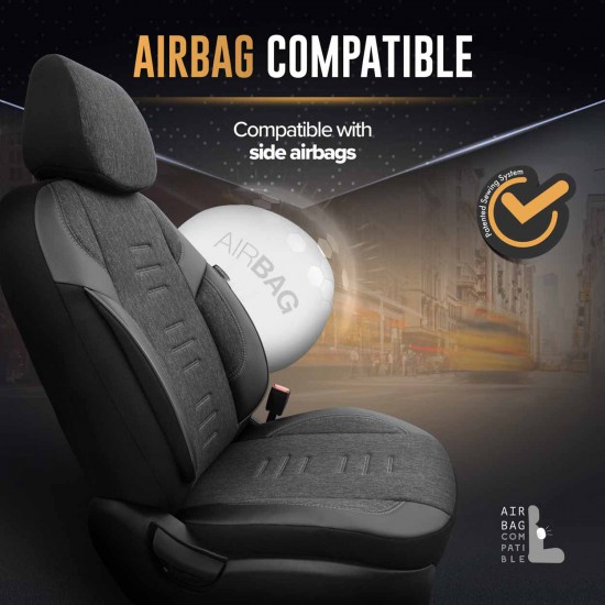 AMC-OT86755/AM - ΚΑΛΥΜΜΑΤΑ ΚΑΘΙΣΜΑΤΩΝ OTOM THRONE 102 SMOKED ΜΑΥΡΟ/ΓΚΡΙ ΛΙΝΟ & ΔΕΡΜΑΤΙΝΗ SET ΑΜΙΟ - 1 σετ. ΚΑΛΥΜΜΑΤΑ ΚΑΘΙΣΜΑΤΩΝ OTOM THRONE 102 SMOKED ΜΑΥΡΟ/ΓΚΡΙ ΛΙΝΟ & ΔΕΡΜΑΤΙΝΗ SET ΑΜΙΟ - 1 σετ.