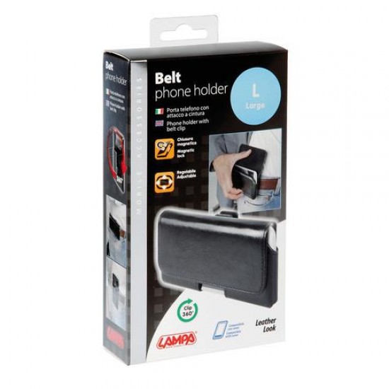 AMC-L.P16150/T - ΘΗΚΗ ΚΙΝΗΤΟΥ ΖΩΝΗΣ ΜΕ ΚΛΙΠ BELT 90 ΜΟΙΡΩΝ (Μ) 80x150mm ΘΗΚΗ ΚΙΝΗΤΟΥ ΖΩΝΗΣ ΜΕ ΚΛΙΠ BELT 90 ΜΟΙΡΩΝ (Μ) 80x150mm