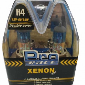 H4 12V 60/55W P43t RAINBOW BLUΕ ΤΥΠΟΥ XENON PRO-RACE -  2 ΤΕΜ.