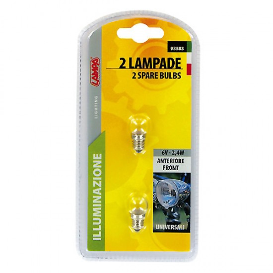 AMC-9358.3-LB - ΣΕΤ ΛΑΜΠΑΚΙΑ ΠΟΔΗΛΑΤΟΥ (6V-2,4W) ΣΕΤ ΛΑΜΠΑΚΙΑ ΠΟΔΗΛΑΤΟΥ (6V-2,4W)