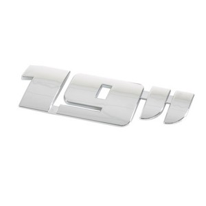 ΑΥΤΟΚΟΛΛΗΤΟ ΤΡΙΣΔΙΑΣΤΑΤΟ ΣΗΜΑ ΧΡΩΜΙΟΥ 19 ΙΝΤΣΕΣ ΤΡΟΧΩΝ ΑΔΙΑΒΡΟΧΟ LAMPA