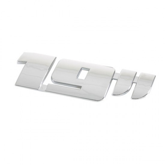 ΑΥΤΟΚΟΛΛΗΤΟ ΤΡΙΣΔΙΑΣΤΑΤΟ ΣΗΜΑ ΧΡΩΜΙΟΥ 19 ΙΝΤΣΕΣ ΤΡΟΧΩΝ ΑΔΙΑΒΡΟΧΟ LAMPA