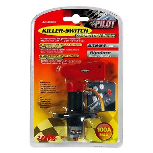 ΚΕΝΤΡΙΚΟΣ ΔΙΑΚΟΠΤΗΣ ΜΠΑΤΑΡΙΑΣ (KILLER SWITCH) 100Α 6/12/24V ΓΕΝΙΚΟΥ ΡΕΥΜΑΤΟΣ ΜΠΑΤΑΡΙΑΣ