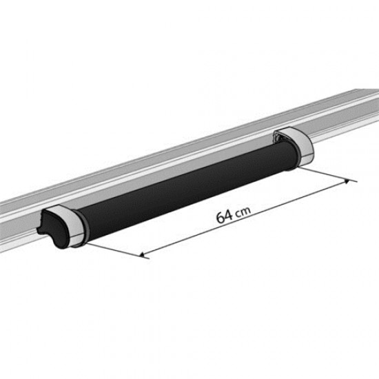 AMC-N11030 - ROLLER ΓΙΑ ΜΠΑΡΕΣ ΑΛΟΥΜΙΝΙΟΥ 64 cm ROLLER ΓΙΑ ΜΠΑΡΕΣ ΑΛΟΥΜΙΝΙΟΥ 64 cm