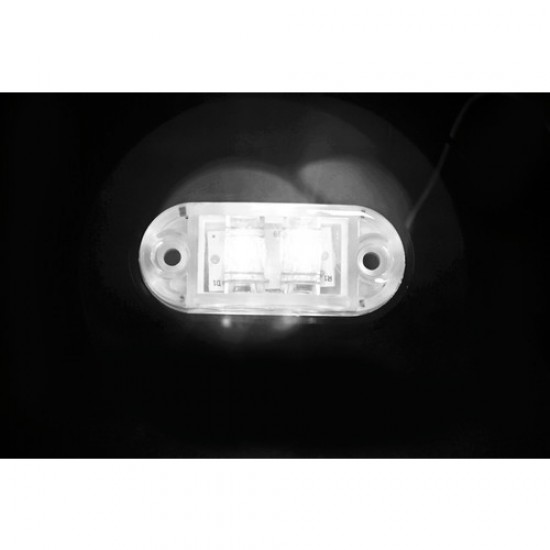 AMC-L9848.4 - ΦΩΣ ΦΟΡΤΗΓΟΥ 2LED ΛΕΥΚΟ 24V 72mm ΦΩΣ ΦΟΡΤΗΓΟΥ 2LED ΛΕΥΚΟ 24V 72mm