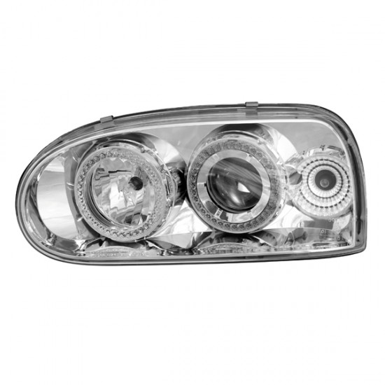 AMC-AL-0982.0 - ΦΑΝΑΡΙΑ ΓΙΑ VW GOLF 3 1992+ Μπροστινά Angel Eyes ΦΑΝΑΡΙΑ ΓΙΑ VW GOLF 3 1992+ Μπροστινά Angel Eyes