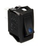 ΔΙΑΚΟΠΤΗΣ ROCKER 12/24V (LED 10A - ΜΠΛΕ)