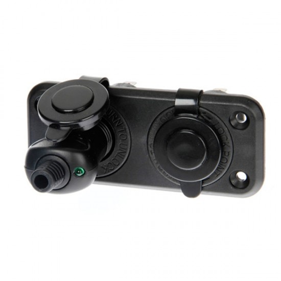 AMC-3903.7-LM - ΠΡΙΖΑ ΑΝΑΠΤΗΡΑ ΔΙΠΛΗ ΜΕ ΚΑΠΑΚΙ 12/24V ΠΡΙΖΑ ΑΝΑΠΤΗΡΑ ΔΙΠΛΗ ΜΕ ΚΑΠΑΚΙ 12/24V