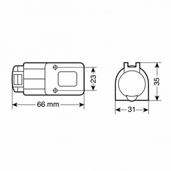 AMC-3902.6-LM - ΠΡΙΖΑ ΑΝΑΠΤΗΡΑ 15Α DIN ΜΟΝΗ 12/24V ΠΡΙΖΑ ΑΝΑΠΤΗΡΑ 15Α DIN ΜΟΝΗ 12/24V