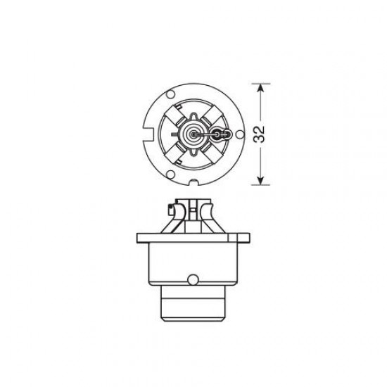 AMC-L5826.1 - D4R 35W 12V 4300K ULTRA WHITE D4R 35W 12V 4300K ULTRA WHITE