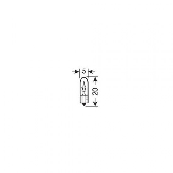 AMC-2825HCBI/OA - W5W 12V 5W W2,1x9,5d W5W 12V 5W W2,1x9,5d