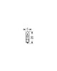 AMC-2825HCBI/OA - W5W 12V 5W W2,1x9,5d W5W 12V 5W W2,1x9,5d