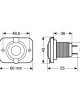 AMC-3900.6-LM - ΠΡΙΖΑ ΦΟΡΤΙΣΗΣ USB ΜΕ ΚΑΠΑΚΙ EXT-7 12/24V ΠΡΙΖΑ ΦΟΡΤΙΣΗΣ USB ΜΕ ΚΑΠΑΚΙ EXT-7 12/24V