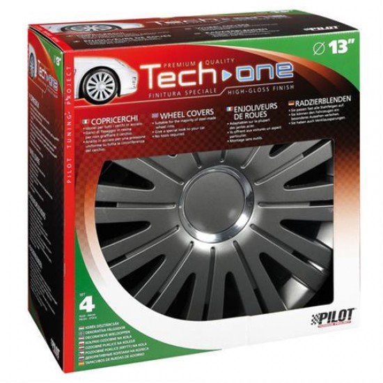 AMC-L3156.0 - ΤΑΣΙΑ ACTIVE GRAFITE 13 INCH ΣΕΤ ΤΑΣΙΑ ACTIVE GRAFITE 13 INCH ΣΕΤ